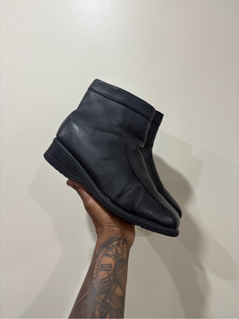 Classic Leather Ankle Boots